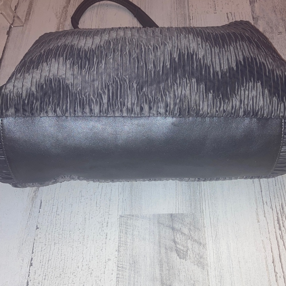 Genuine Vintage Coach Ashley Gathered Satin Satchel  HOBO Handbag - Picture 8 of 17